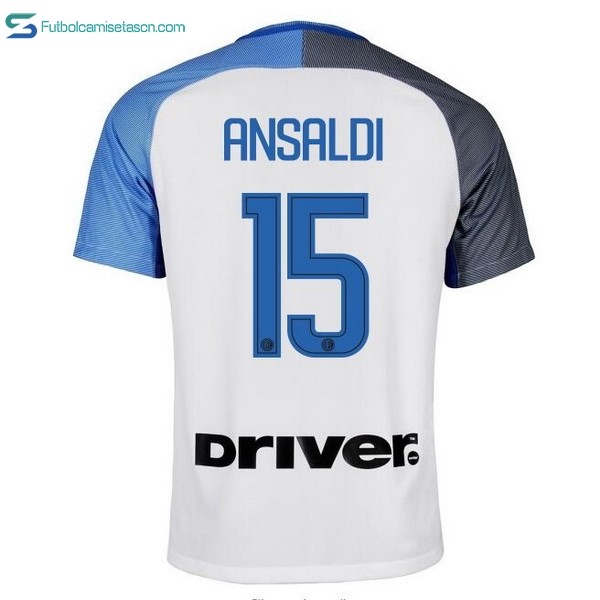 Camiseta Inter 2ª Ansaldi 2017/18